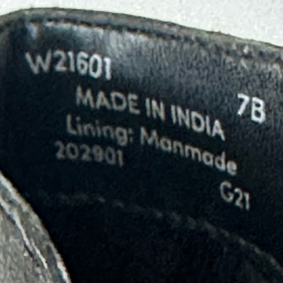 Cole Haan Haidyn‎ Block Heel Buttery Leather Ankle Booties in Black Size 7 - Picture 7 of 7